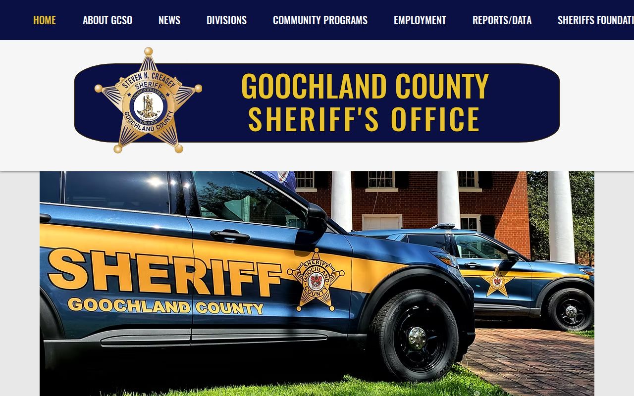 Goochland County criminal records sheriff contact